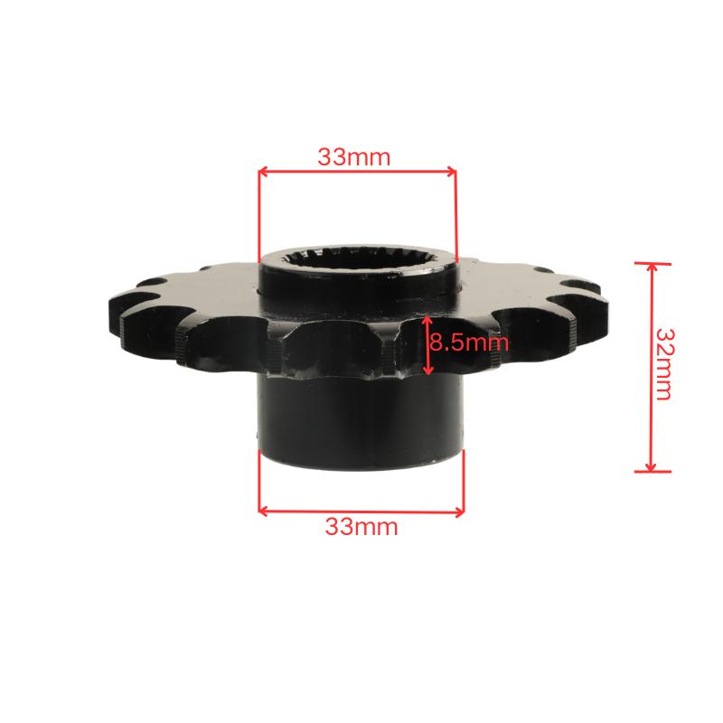 530 Chain Front Sprocket Cog 24T Gear 14T 15T 16T 17T Teeth for Gy6 125cc 150cc Quad Dirt Pit Bike ATV UTV Buggy Go Kart