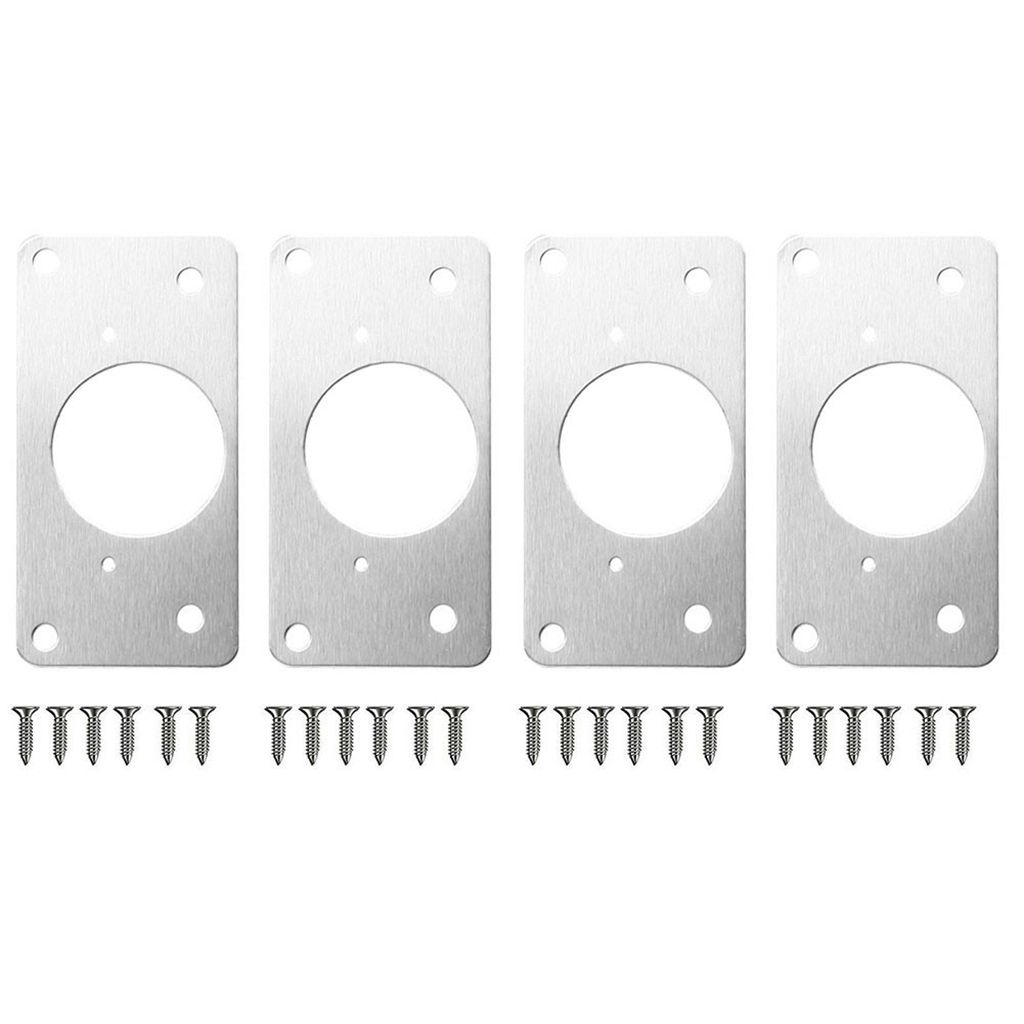 С винтами для двери, мебельные петли ремонт пластины фурнитура инструменты шкаф петли для улучшения дома