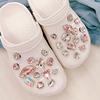 Shoe Charms DIY Colored Diamond Crystal Shoe Buckle Decoration Shoe Charm Accessories Kids Party Gift