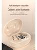 E100 Wireless Air Conduction Sport Earphones with Smart Display