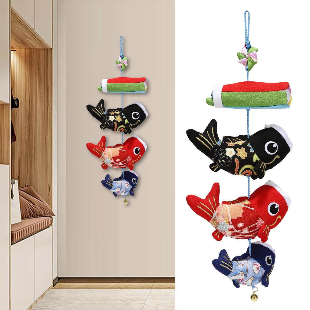 Koinobori for Indoor Hanging May Decoration (carp Streamer) Use, Decoration, Stylish, Popular, Tabletop, Toy, Crepe, Mini, Doll, Boy's Festival,