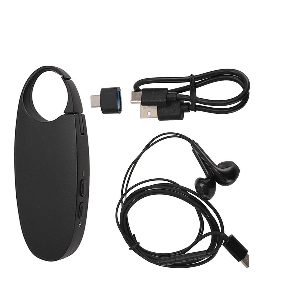 Recorder AI Noise Cancelling Voice Activated Magnetic Voice Recorder MP3 Player 70H Working 400mAh