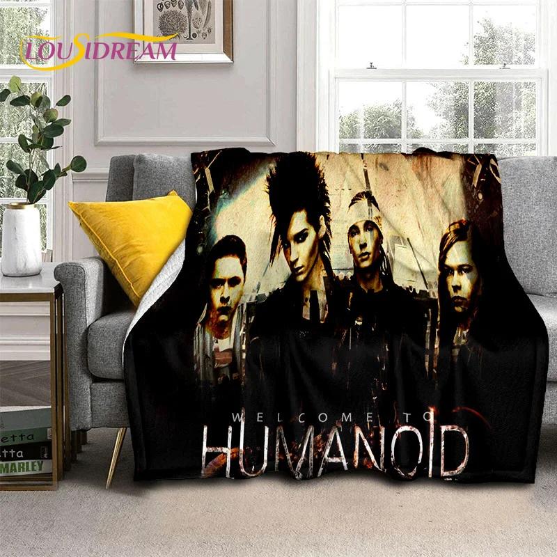 Rock Band Tokio Hotel Билл Каулитц Мягкое фланелевое одеяло для кровати, спальни, дивана, пикника, Плед для укрытия, активного отдыха на природе, подарок