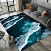 27 Стилей Новый Сине-Зеленый Морская Вода Морская Волна Океан Ковер Коврик для Гостиной Спальни Дома Украшение Дивана, Детский Нескользящий Напольный Коврик
