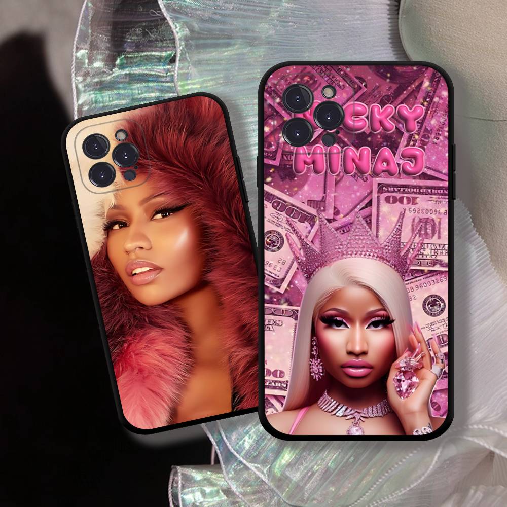 Чехол для телефона N-nicki Singer M-minaj Для IPhone 14 Plus 13 Mini 11 16 15 17 Pro Max Защита Ударопрочный