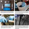 5CMX10M Motorcycle Exhaust Thermal Tape Header Heat Wrap Manifold Insulation Roll Resistant with Stainless Ties Motorcycle