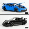 AABKP1 Maisto 1:18 2022 Porsche 911 GT3 Sports Car Orange Static Die Cast Vehicles Collectible Model Car Toys