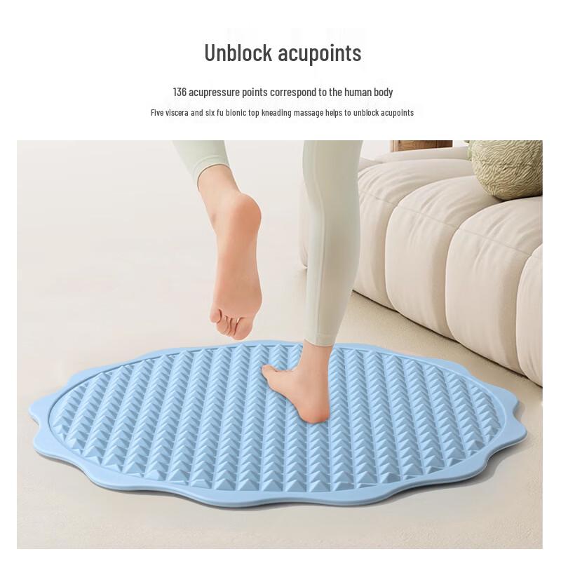 Jima Soft Silicone Acupressure Foot Massage Mat
