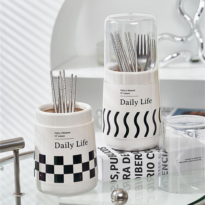Кухонная утварь Удобная Попрощайтесь с инновационной актуальной тенденцией Пылезащитная подставка для хранения палочек для еды Подставка для палочек для еды