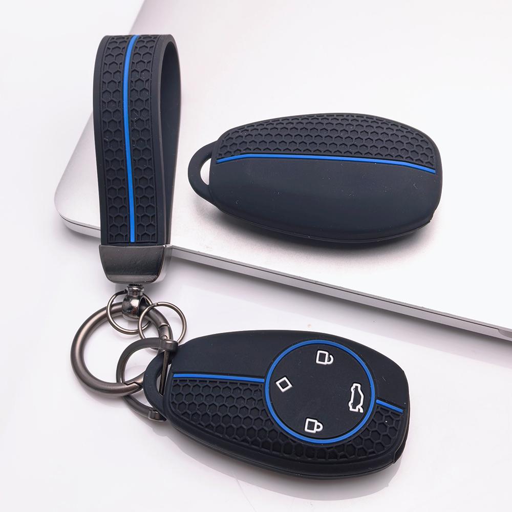 Чехол для брелока для Leapmotor T03 S01 C11 C01 с брелоком, защитный корпус от царапин и ударов, держатель с сотовой текстурой, ударопрочная конструкция