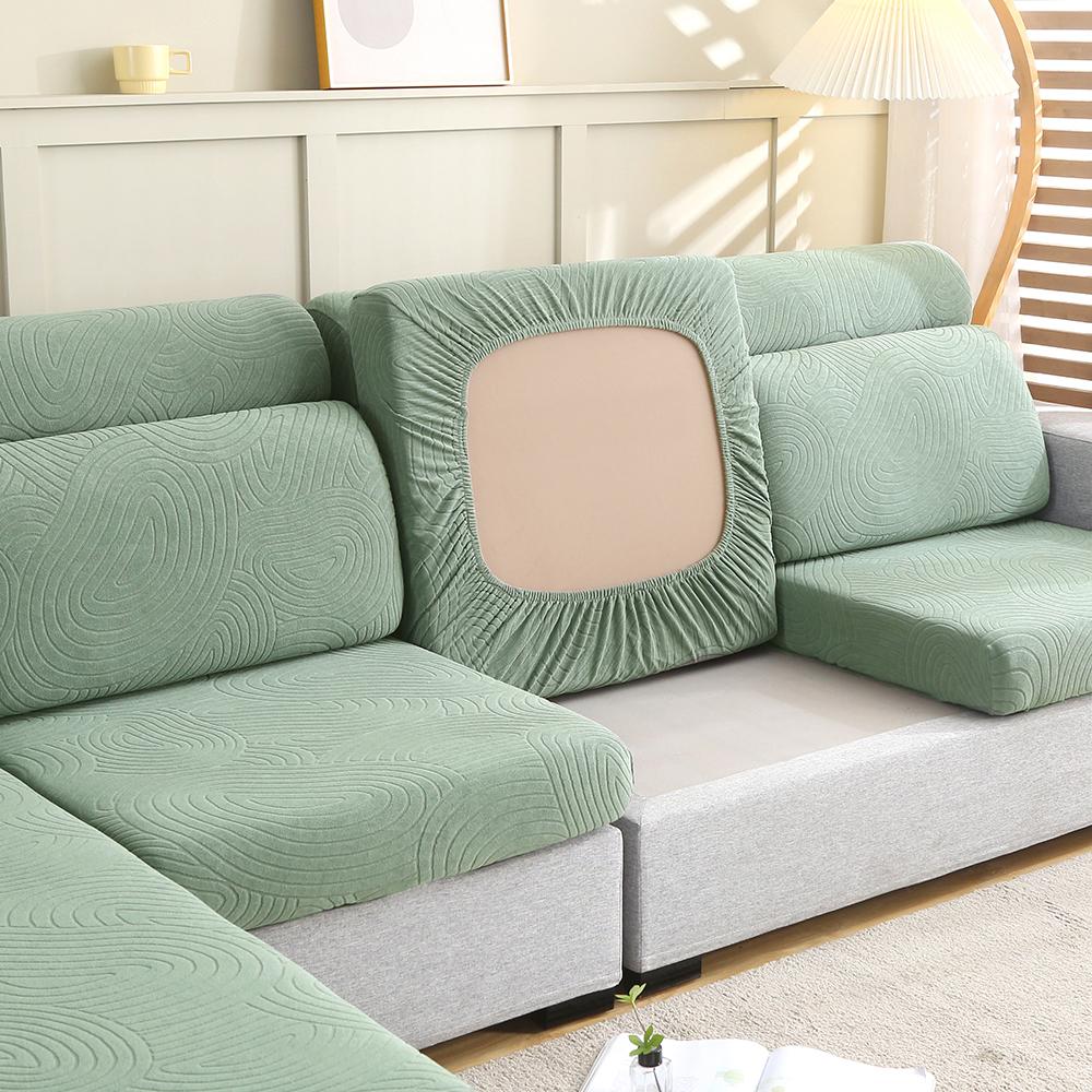 Жаккардовый чехол на подушку для дивана, эластичный толстый чехол для дивана для гостиной, защита для мебели, L-образный чехол для кресла, дивана, чехлы