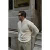 Men's Half Zipper Stand Collar Thick Sweater Knitwear