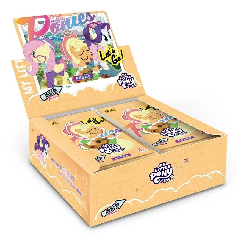 Оригинальные Карты My Little Pony Милые Забавные Вечеринка Дружба Вечные Карты SGR Принцесса Аниме Игра Коллекционные Карты Игрушки Подарки