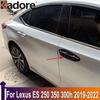 Хромированная накладка на ручку внешней боковой двери для Lexus ES 250 350 300h 2022, украшение для стайлинга автомобиля