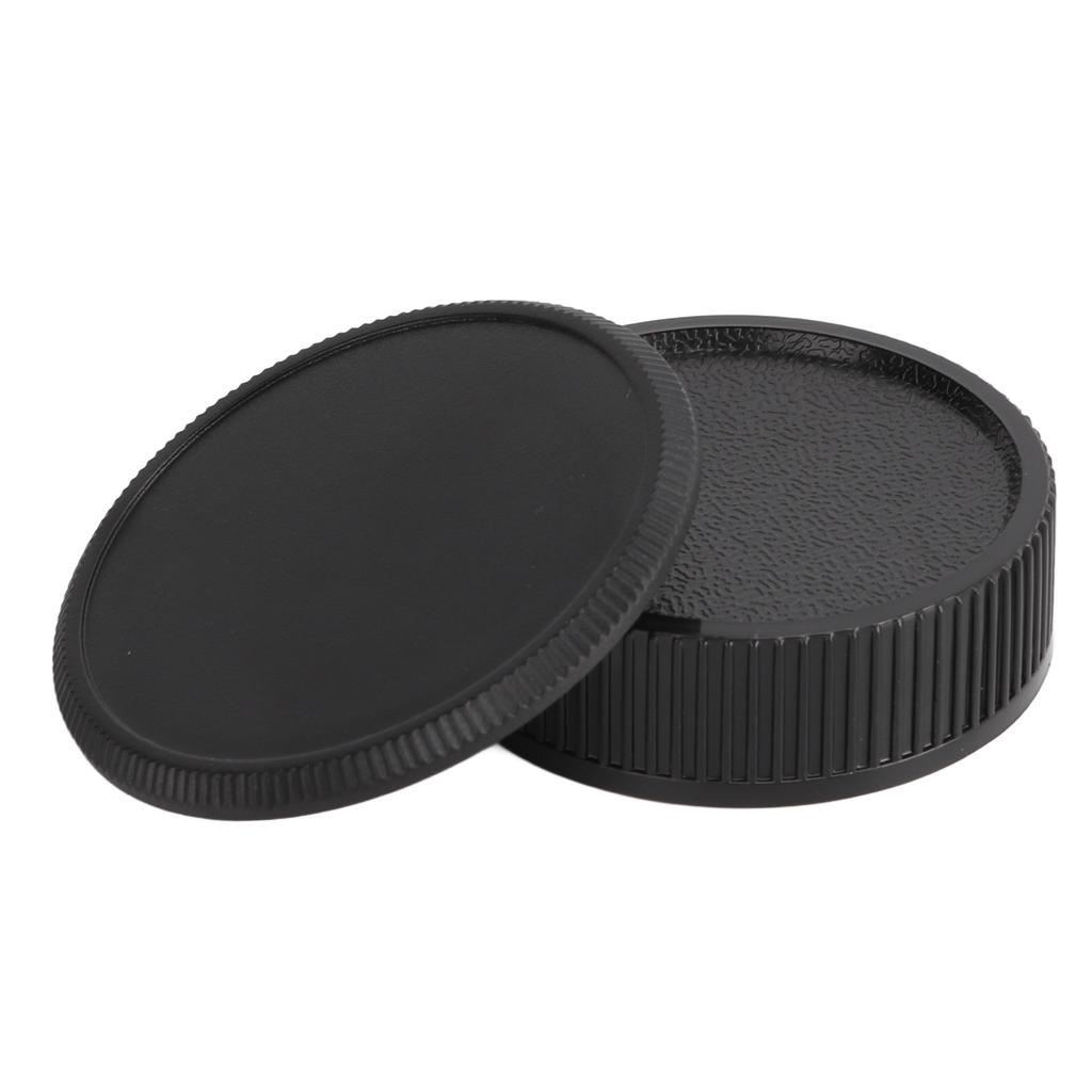M39 Front Rear Lens Cap Premium Plastic High Reliability Small Size Light Weight Portable