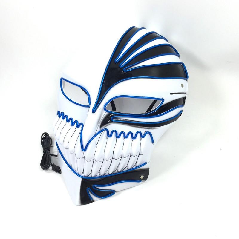 Halloween LED Light Up Mask Cosplay Party Horror Death Bar Festival Costume