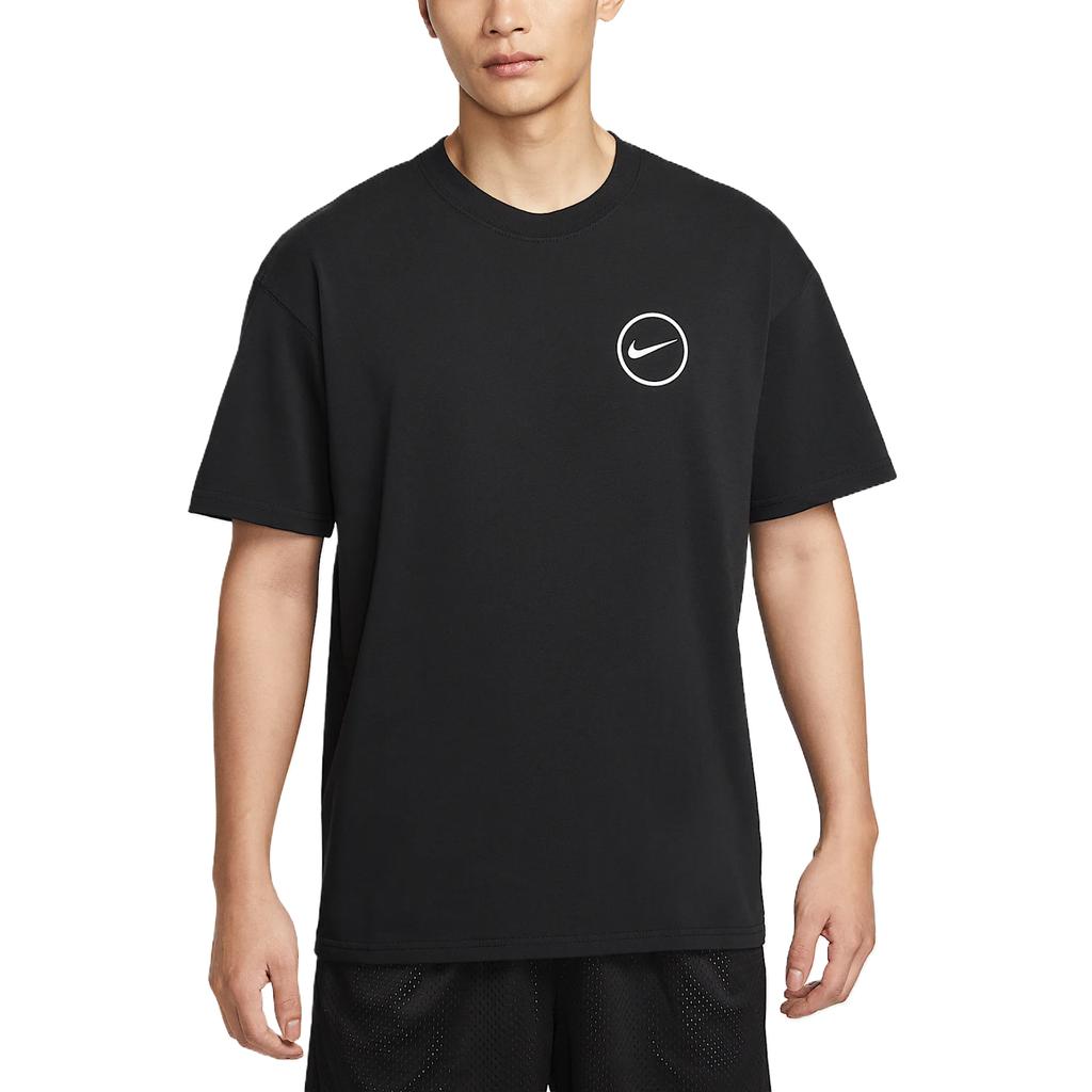 Nike T Shirts Men's Black Crew Neck Moderate HJ3407-010