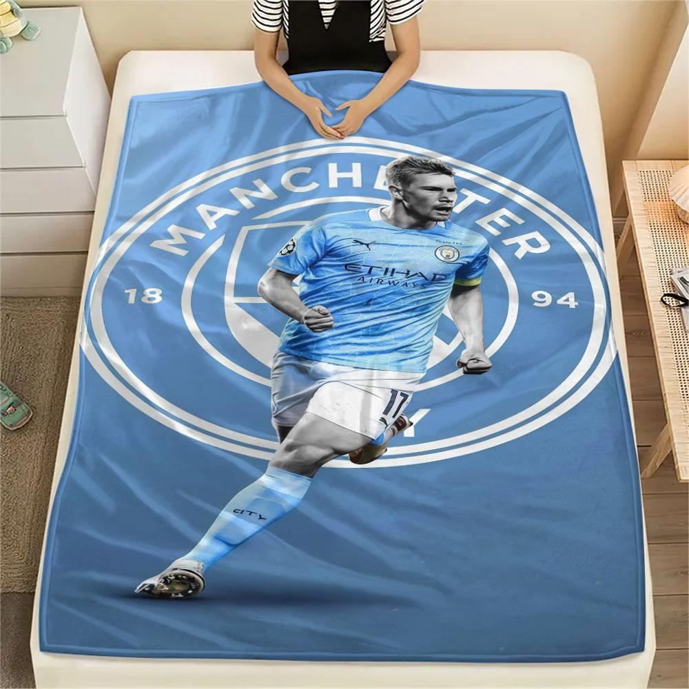 KDB Midfield Legend Blanket, High quality Comfortable for All Seasons, Home Decor, Warmth and Comfort
