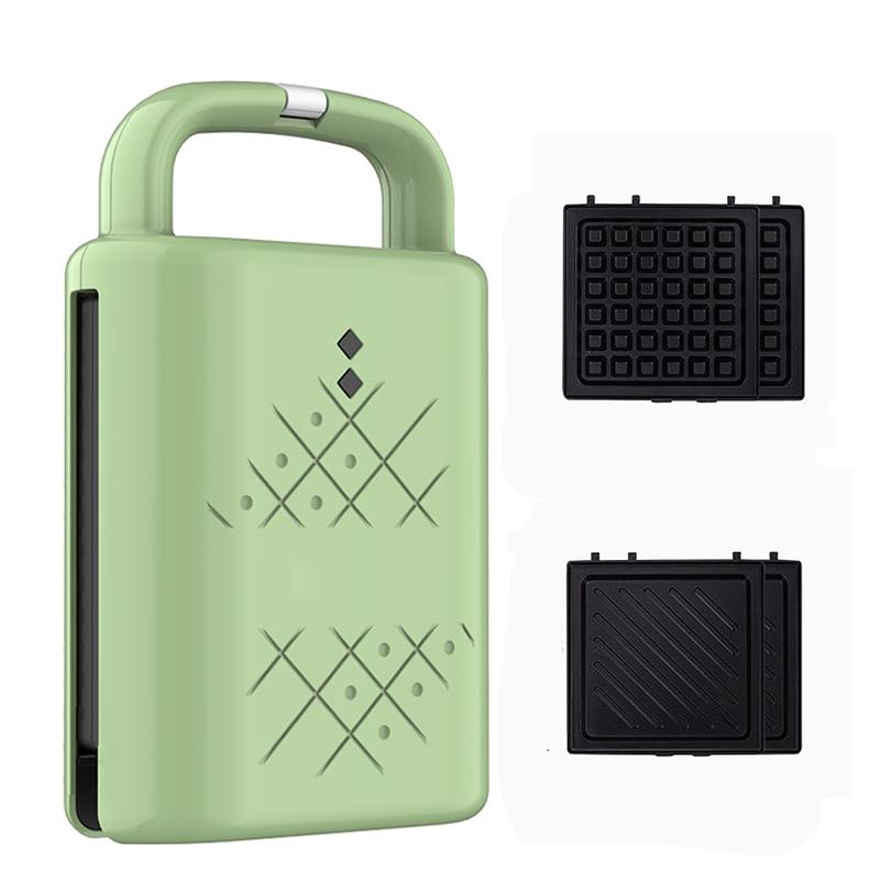 Многофункциональная электрическая сэндвичница, тостер, машина для приготовления сэндвичей на завтрак, вафли, жареное мясо, омлет, формы для завтрака