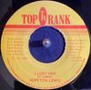 7-дюймовая пластинка HOPETON LEWIS I Lost Her NONE Top Rank 1990 Ямайка Регги Ска Даб Б/у