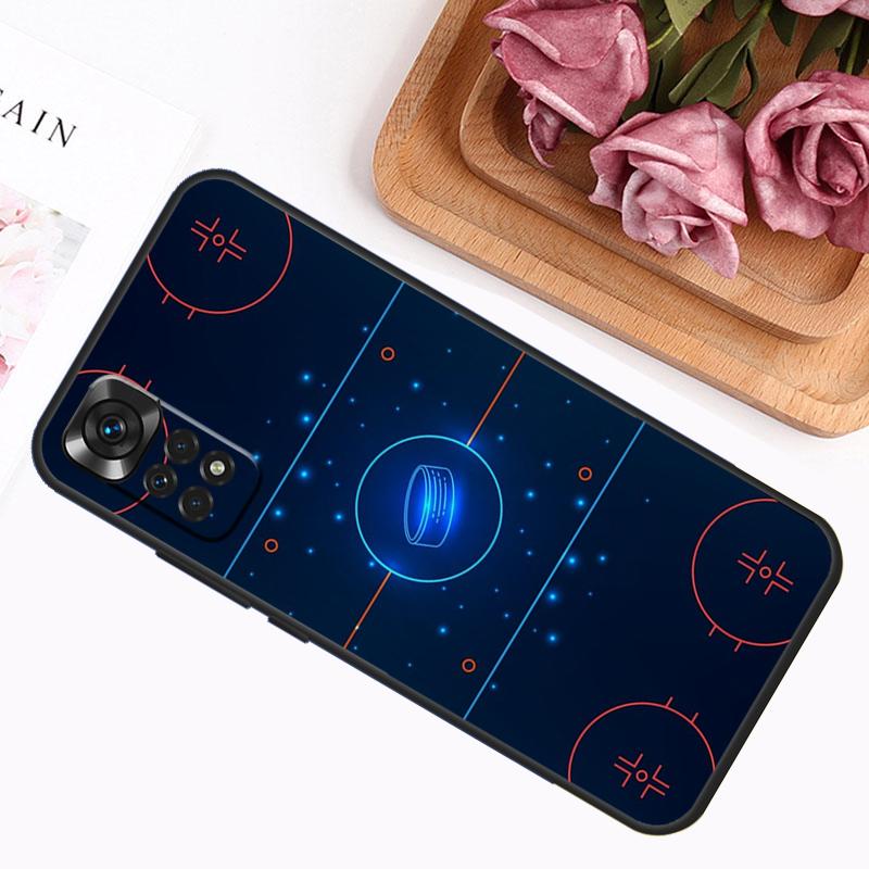 Ice Hockey Rink Case For Xiaomi Redmi Note 12 8 9 10 11 Pro Note 12S 11S 10S 9S 9A 9C 9T 10A 10C 12C Cover