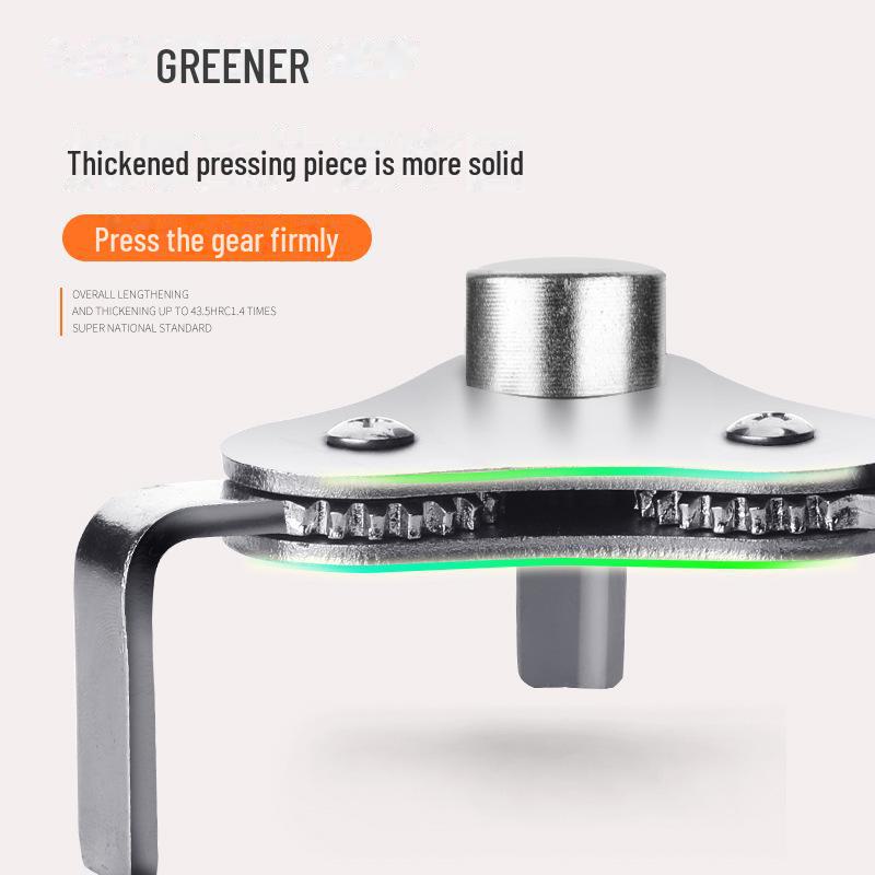 Трехзубцовый цепной ключ для масляного фильтра Green Forest