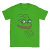 Мужские футболки Smug Pepe The Frog Fashion Хлопковые футболки с коротким рукавом Футболка с круглым вырезом Одежда Подарок на день рождения
