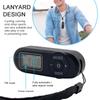 Pocket FM Radio FM 64-108Mhz Portable Sports Radio Receiver With Lcd Display 3.5mm Earphones Neck Lanyard