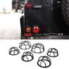 Для Land Rover Defender 110 2004-2019 Автомобильные Фары Теневой Колпак Линза Фары Защитная Сетка Решетка Защитная Отделка YU1