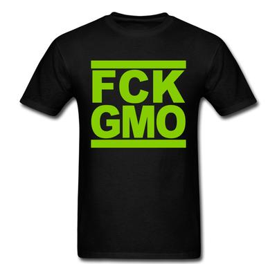 FCK ГМО Обработанные Химикаты Смертельно Отвратительная футболка