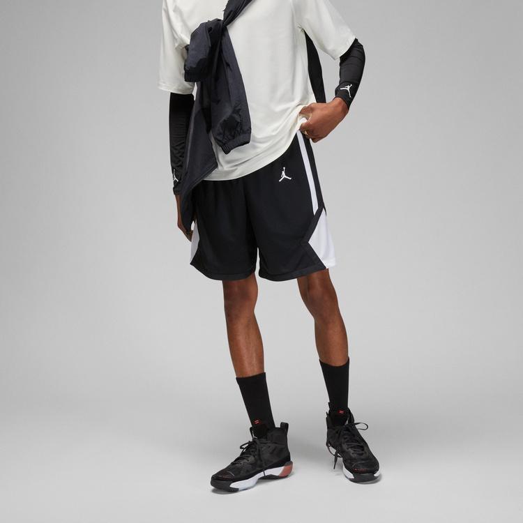 Jordan SS24 Basketball Shorts Men's Black/White/White HF0526-012