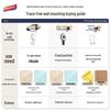 Taile No-Drill Wall Hooks