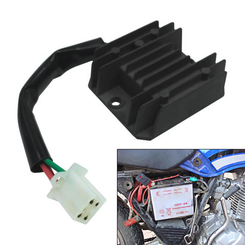 4 провода регулятор напряжения выпрямитель для ATV GY6 50 150cc мотоцикл скутер мопед байк для мотокросса высокое качество