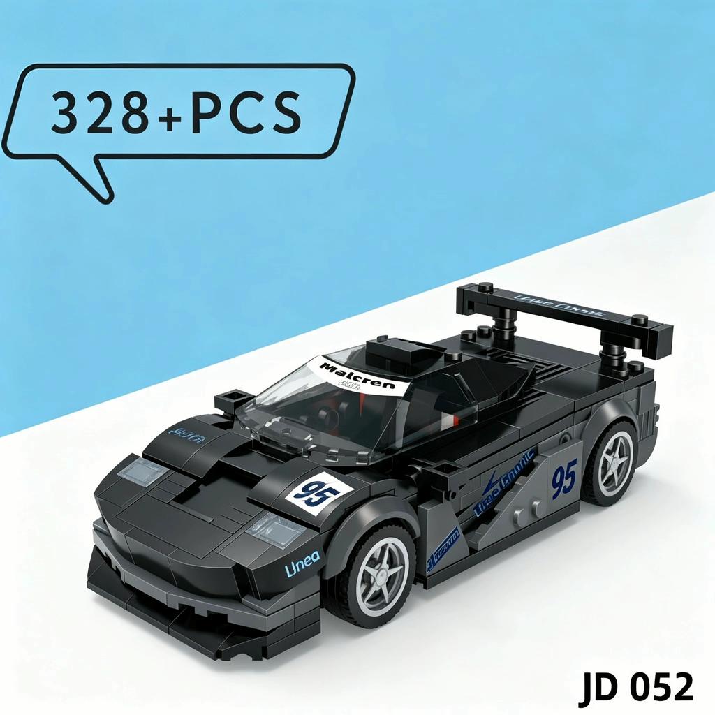 Винтажный стиль Высококачественный Moc Высококачественное Строительство Коллекционный набор Высококачественный Блок Высокоскоростной Высококачественная Серия Высококачественные Гонки