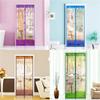 Magnetic Screen Door Curtain Anti-Mosquito Net Fly Insect Screen Mesh Automatic Closing New Strong Magnetic Door