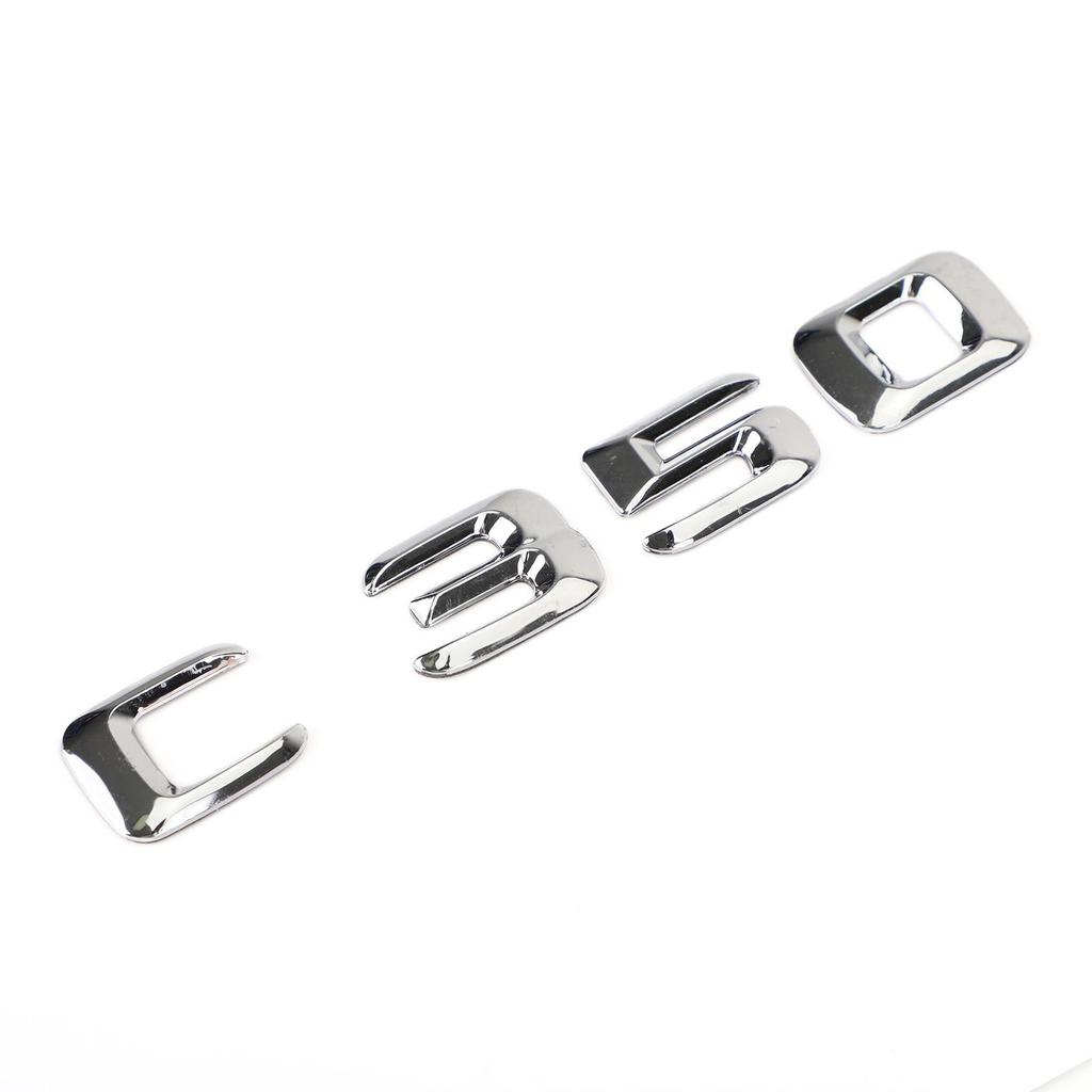 Задняя эмблема багажника Шильдик Наклейка Буквы C350 E200 E320 E350 E500 S500 S600 S63 Подходит для Mercedes Benz 2014-2015