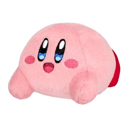 Sanei Boeki Kirby plush toy featuring Waddle Dee measuring W6D7.5H5cm.