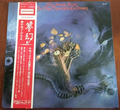 Виниловая пластинка MOODY BLUES On The Threshold Of A Dream DL116 DERAM 1971 Япония Рок Б/у