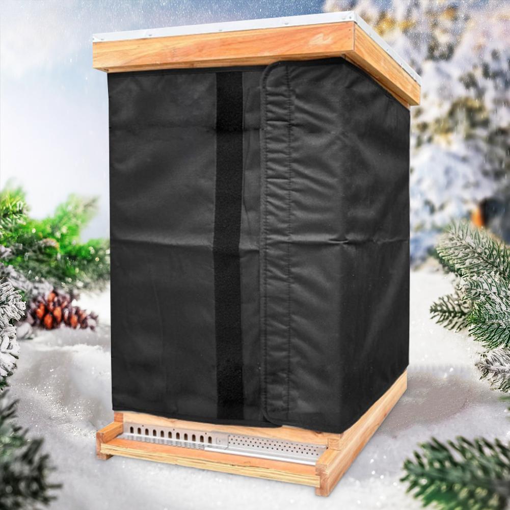 Премиум 600D Oxford Winter Bee Hive Wrap Регулируемый изоляционный чехол для пчеловодства с вентиляционными отверстиями и экологически чистыми материалами
