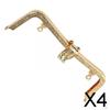4x Purse Clasp , 7.87Inch Bag Lock Lock, Metal for DIY Craft, Making, Making