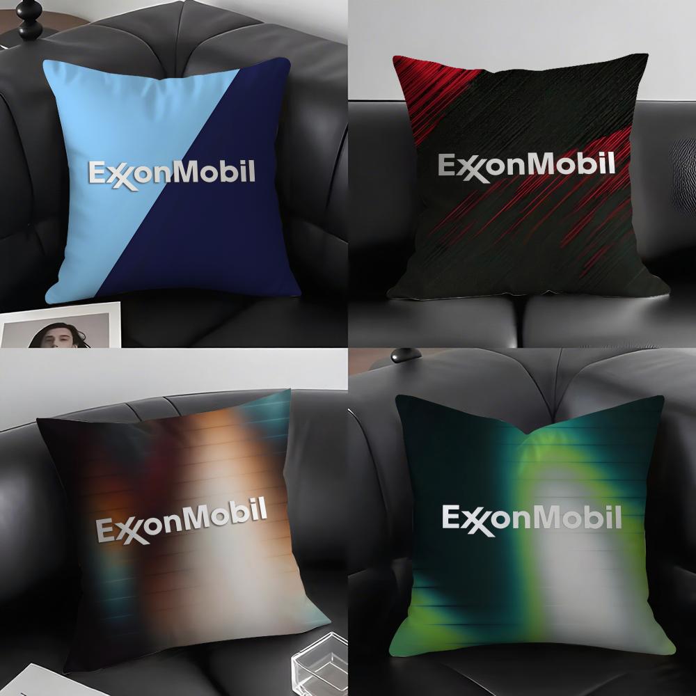 Luxury EExxonS MMobil Cushion Cover Pillowcase Ultra Soft Skin Friendly Fabric Cloud Like Comfort  Concealed Zipper