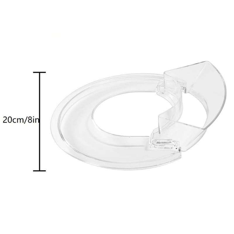 Защитная крышка с съемным носиком для стационарного миксера с наклоняемой головкой на 3,5 кварты. Защита от разбрызгивания. Аксессуары для смешивания.