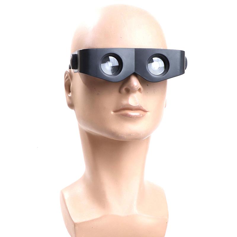 Portable Glasses Style Telescope Magnifier Binoculars For Fishing Hiking Concert