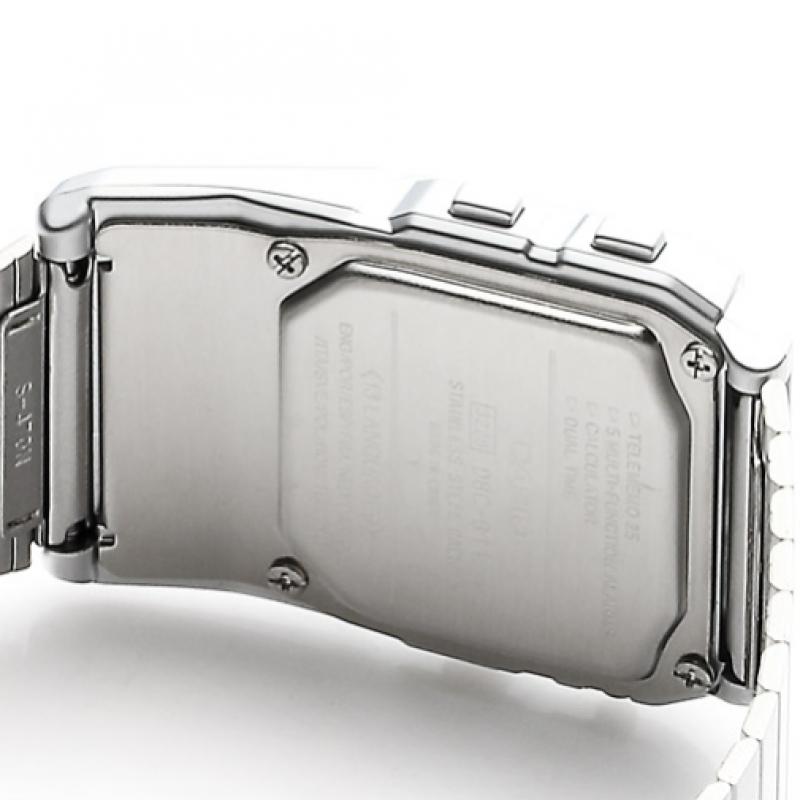 Casio Dbc 611 1df Dbc 611 1 Databank Цифровые Квадратные Винтажные Ретро Телемо Общественные Металлические Часы