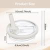 40oz Lid for Stanley Flip Straw Leak Proof Spill-proof Cup Cover Tumbler Lid Replacement for Stanley Cup Accessories Straw Cover