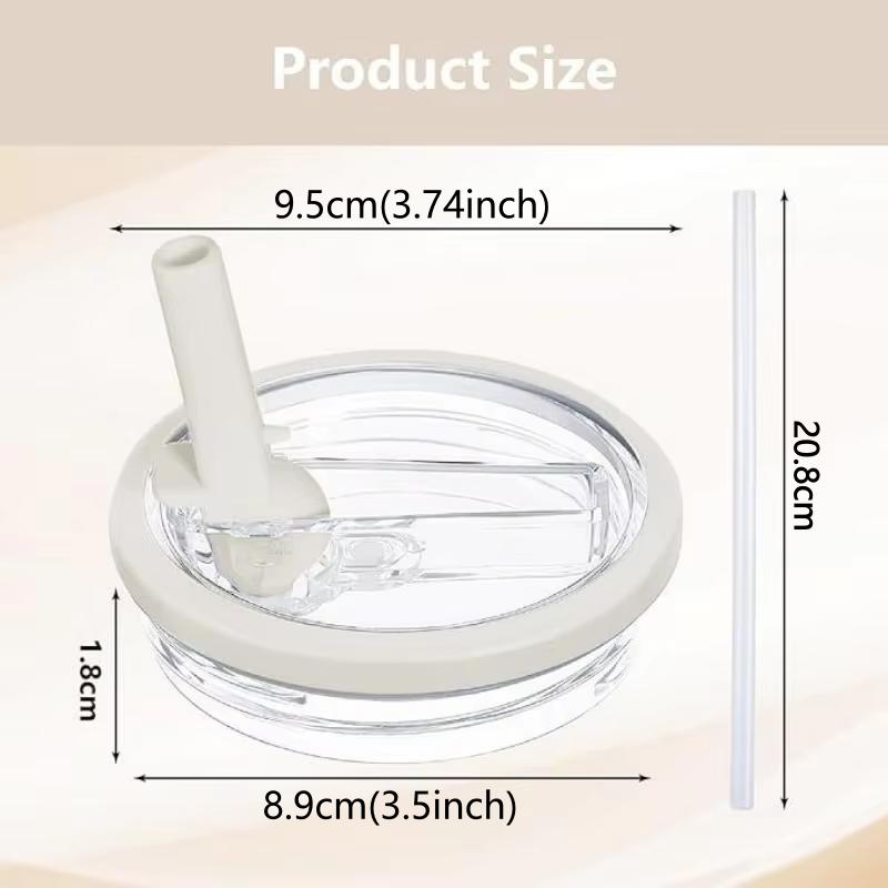 40oz Lid for Stanley Flip Straw Leak Proof Spill-proof Cup Cover Tumbler Lid Replacement for Stanley Cup Accessories Straw Cover