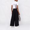 Y-3 Однотонные повседневные брюки с высокой талией и широкими штанинами, женские брюки черного цвета HB3364