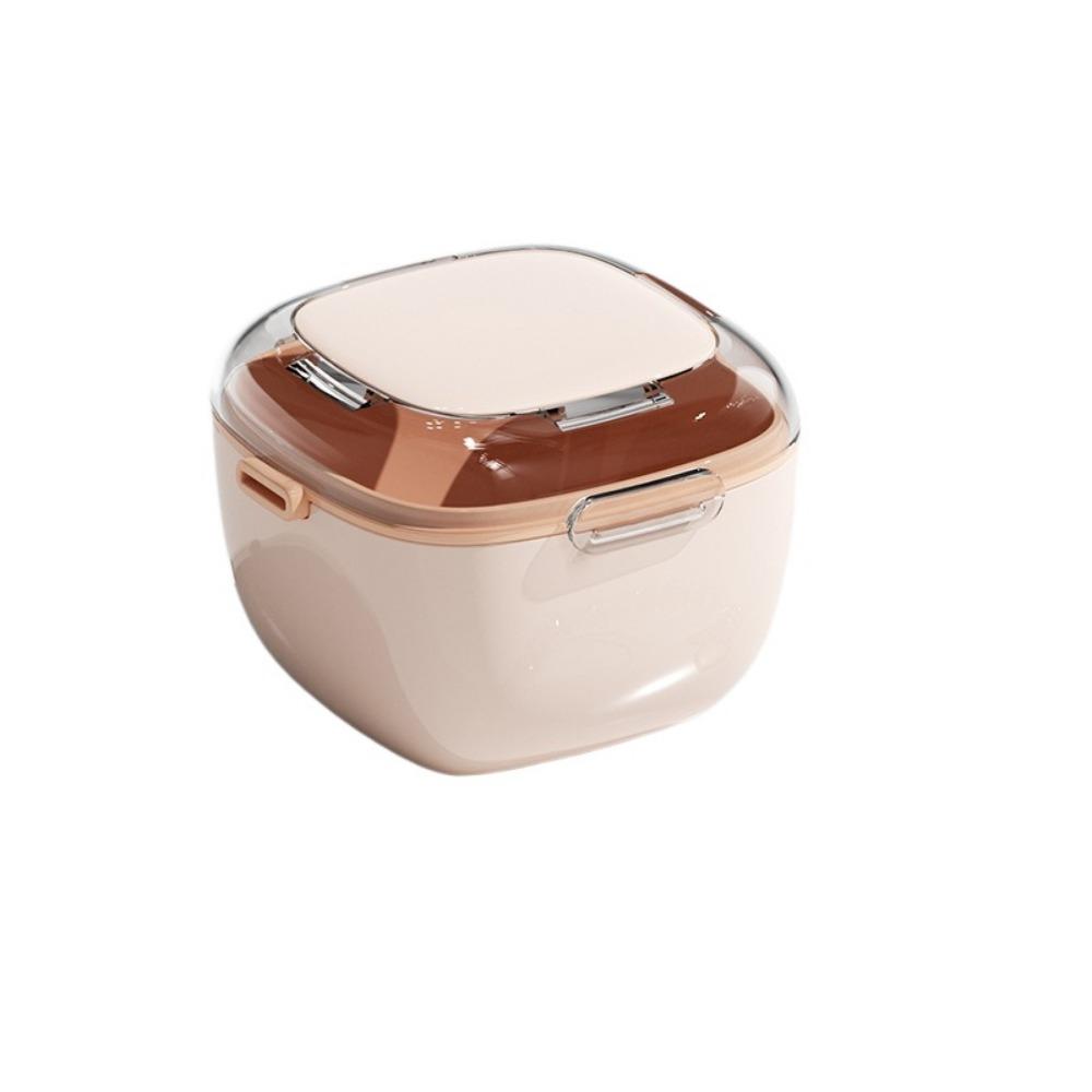 Sealed Orthodontic Retainer Storage Case Plastic Denture Soaking Cleaning Box  Travel