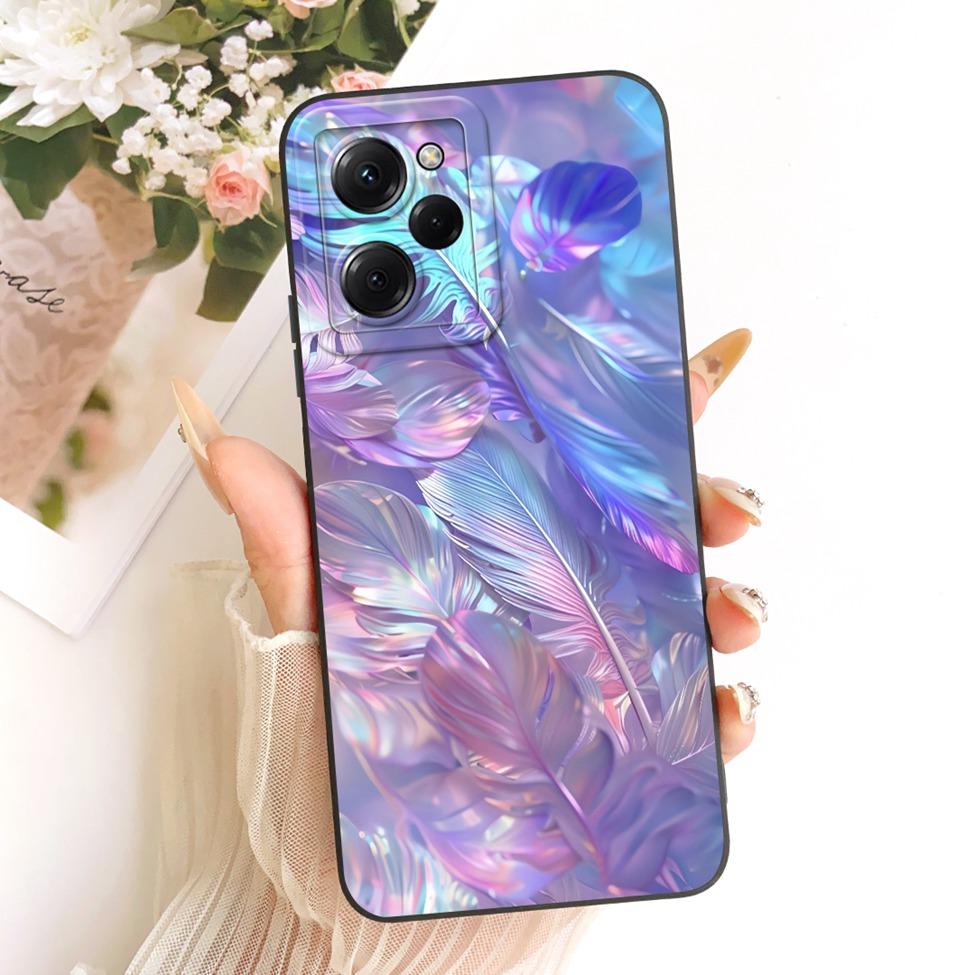 Чехол для Xiaomi Poco X5 Pro 5G Чехол Модный Мультяшный Милый Смешной Расписной Силиконовый Чехол для Телефона 22101320G 22101320I