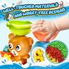Игрушка для купания для малышей с двумя мощными присосками, Игрушка-лодочка с мишкой для игр в воде в ванной для мальчиков и девочек, Идеальный подарок для младенцев, малышей, которые учатся мыться